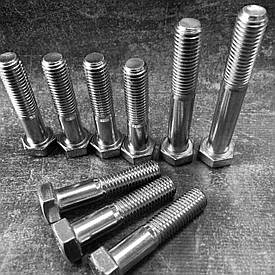 ГОСТ 7796 Болт зі зменшеною шестигранною головкою 8.8 цинк часткова різьба