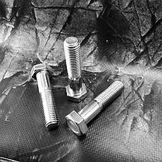 DIN 931 Болт шестигранний 10.9 цинк, фото 3
