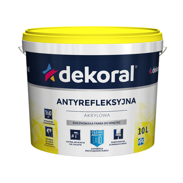 Антибликова акрилова фарба Dekoral Polinak Plus 1л