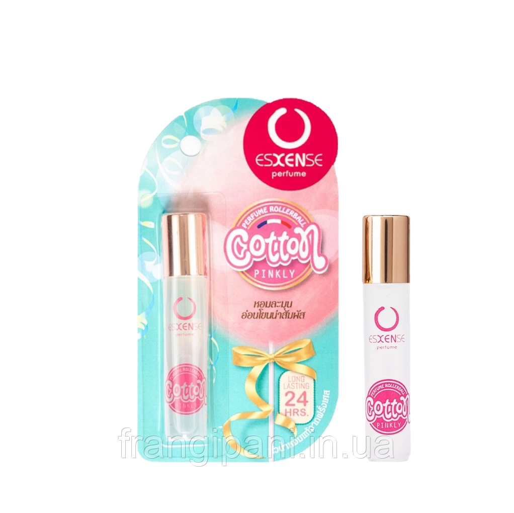 Жіночі роликовий парфуми з феромонами 3 мл  Esxense «Cotton Pinkly» Рожевий Хлопок (8858713502906)