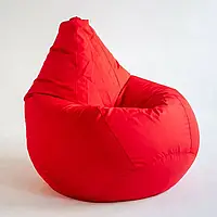 Кресло-мешок форма "Груша", размер XXL(130*100), красный