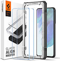 Захисне скло Spigen Samsung Galaxy S21 FE - ALIGNmaster (2 шт), Clear (AGL03088)