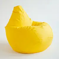 Кресло-мешок форма "Груша", размер XXL(130*100), желтый