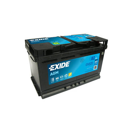 Exide AGM 82 Ah 800 En EK820, фото 2