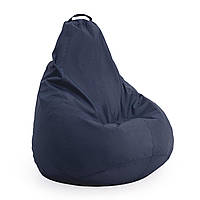 Кресло-мешок форма "Груша", размер XXL(130*100), чорный