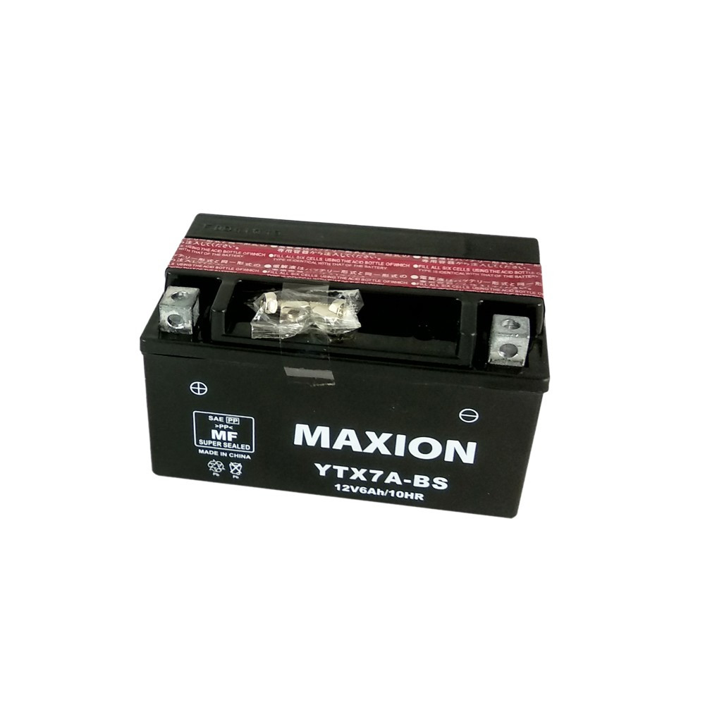 Moto AGM Maxion YTX7A-BS 12 V 6 Ah 150/87/93