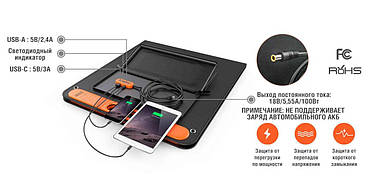 Сонячна панель Jackery Solar Saga 100W, фото 3