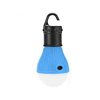Лампа для кемпінгу на батарейках Camping C748 3xAAA Blue S