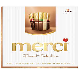 Merci Finest Selection Mousse au Chocolat Vielfalt Мусове сорті 210g