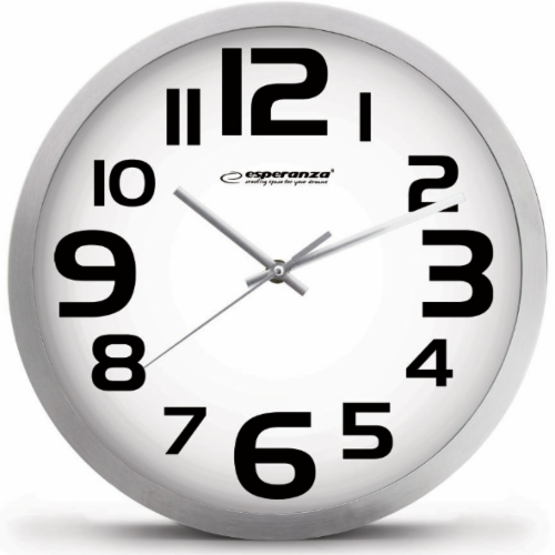 Годинник настінний Esperanza EHC013W Zurich white