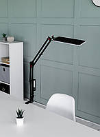 Настільна світлодіодна лампа з сенсорним керуванням та функцією роботи від повербанку X-LED, 20 Вт, чорна