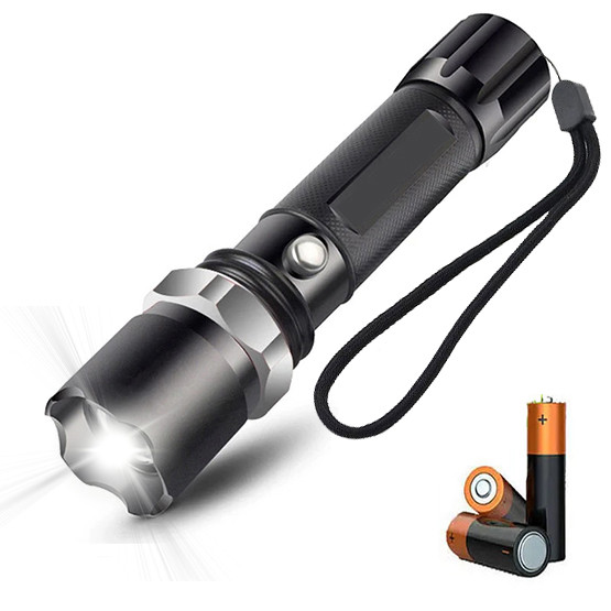 Ліхтар тактичний BL-8626A-XPE (3xAAA) + батарейки в подарок