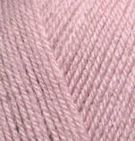 Alize SEKERIM BEBE (Секерім Бейбі) № 315 пудра (Акрилова пряжа, нитки для в'язання), фото 2