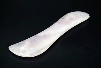 Масажер Гуа Ша Хвиля Рожевий кварц