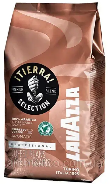 Кава в зернах Lavazza Tierra Selection 1 кг
