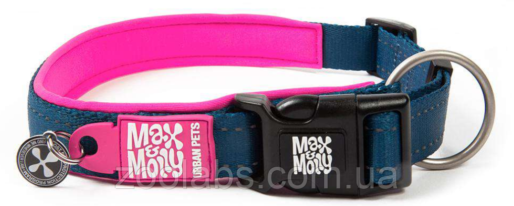 Нашийник для собак Max & Molly Smart ID Collar Matrix Pink, фото 1