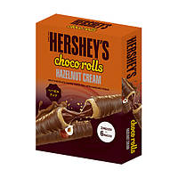 Хрусткі трубочки Hersheys Hazelnut Cream Choco Rolls 6s 108g