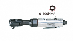 Пневмотріскачка 1/2"DR, 160 об/хв, 81Нм, 1,2кг HANS (84120)
