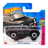 Машинка Базовая Hot Wheels '88 Jeep Wagoneer The `80S 1:64 HKG86 Dark Grey 1шт