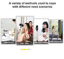 Палка для селфі Q10 з пультом штатив трипод