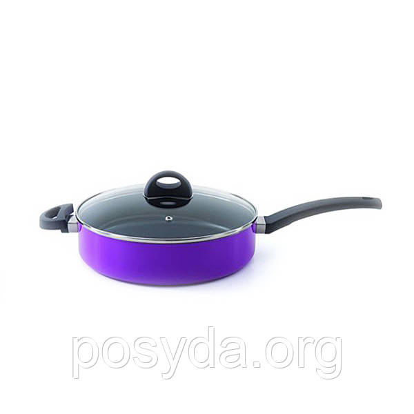 Сотейник з двома ручками Berghoff Eclipse фіолетовий 26 см 3,2 л 3700147