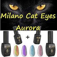 Набор Milano Cosmetics для покрытия ногтей гель-лаком + подарок магнит для лака