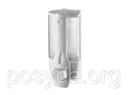 Дозатор мила 350 мл білий, фото 1