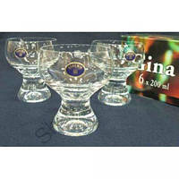 Набор креманок\бокалов для шампанского Bohemia Gina 200мл (40159/200)