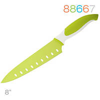 Нож поварской GRANCHIO зеленый 20,3 см 88667