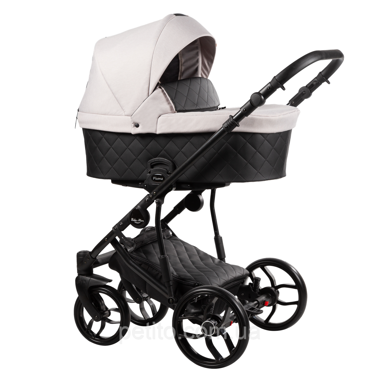 Дитяча універсальна коляска 2 в 1 Baby Merc Piuma 02B