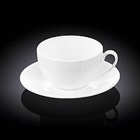 Чашка чайна з блюдцем Wilmax WL-993191/AB 400 мл