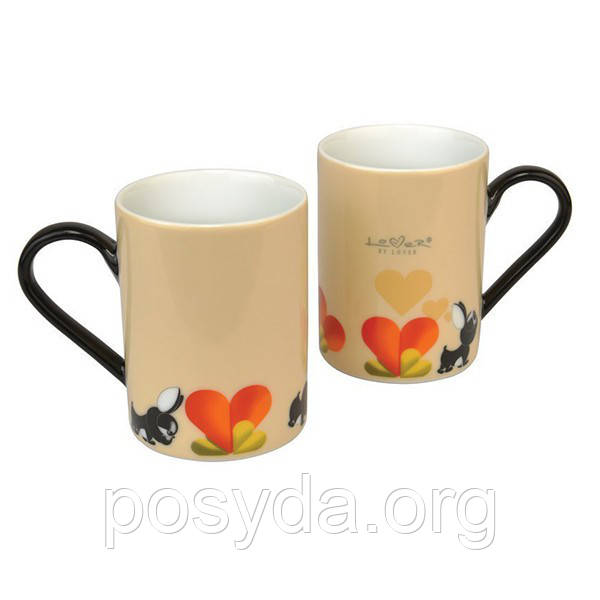 Кавова кружка Berghoff Lover by Lover (2 шт) 3800012