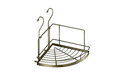 Полиця навісна на релинг кутова 230*230*230 см (антична бронза) G301BA