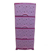 Комод пластиковий "Ажурний"