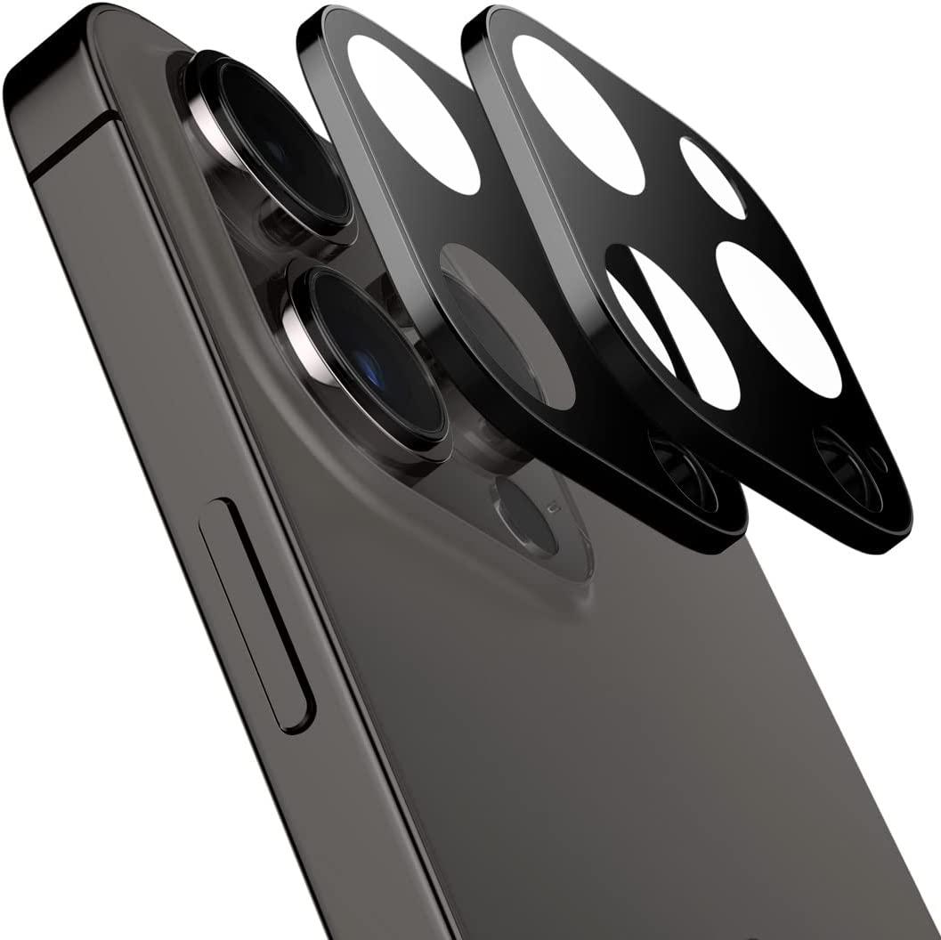 Захисне скло на камеру Caseology Optik Camera Lens Protector 2-Pack Black для iPhone 14 Pro Max | 14 Pro