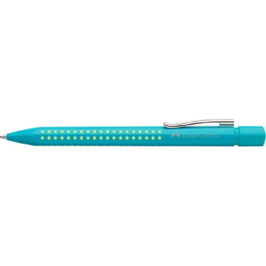 Ручка кулькова автоматична синя 0.7 мм, Grip 2010 M, 243903 Faber-Castell