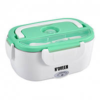 Ланч-бокс з підігрівом від 230В та 12В з термосумкою Noveen LB420 Mint