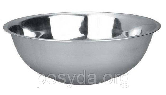 Миска нержавіюча кругла V 9000 мл Ø 380 мм Empire EM 2430, фото 1