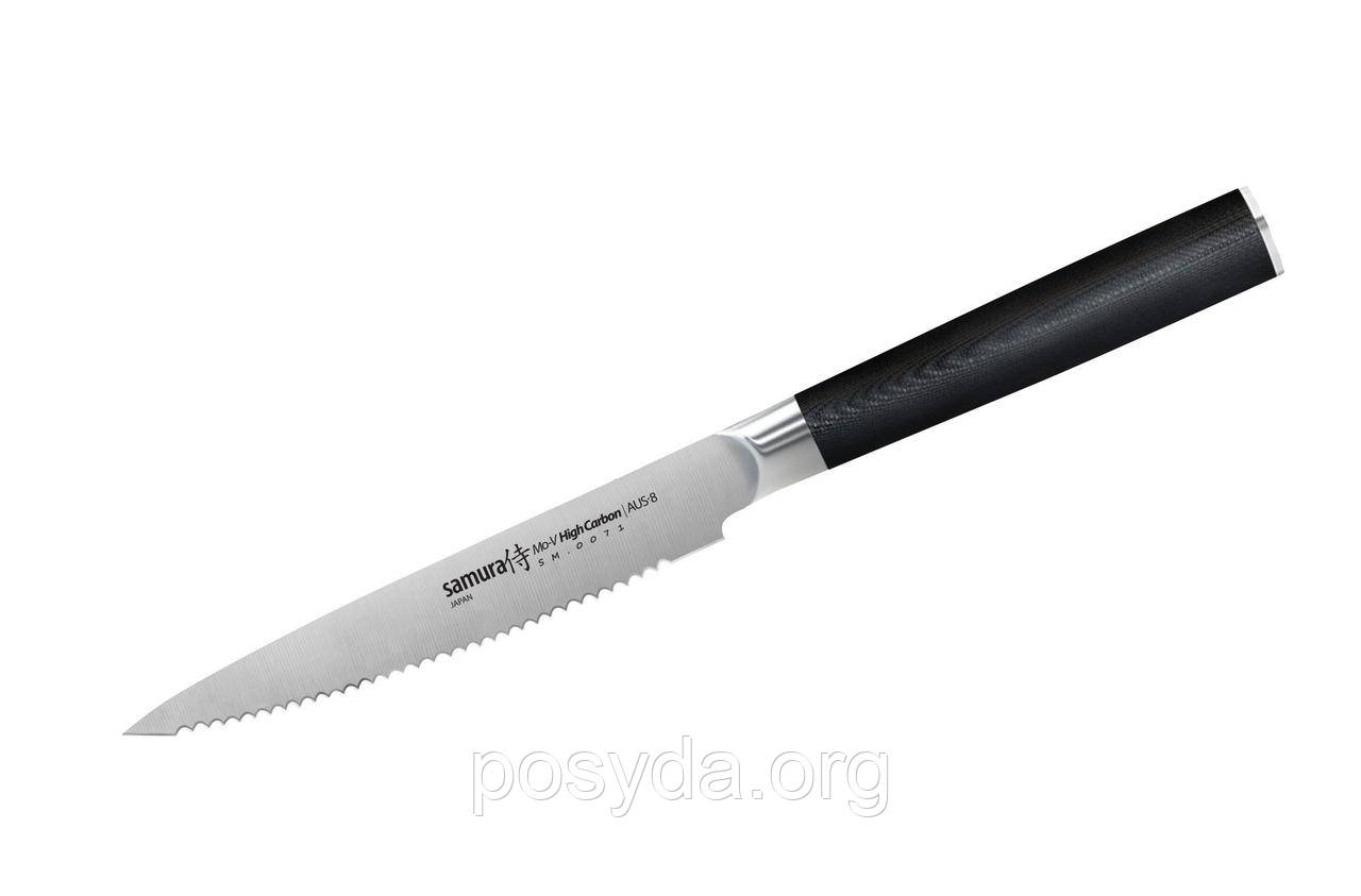 Ніж для томатів 120мм Samura Mo-V SM-0071