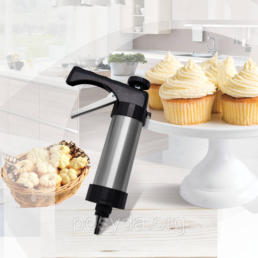 Кондитерський Шприц Прес Дозатор 16 Насадок Maestro MR-1680 — Купити ...