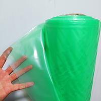 Теплична плівка 150 мкм, 3м ширина, ультрафіолетова стабілізація 24 місяці, (зелена).