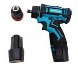 Шурупокрут акумуляторний GRAND ДА-12 Li/DFR компактний легкий шурупокрут (знімний патрон), фото 6