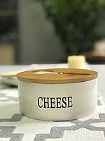 Сырница с ножом "Cheese" 16х7,5 см