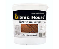 Универсальный лак для дерева Bionic House Varnish universal 2,5 л