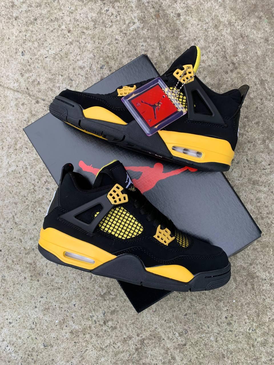 BSB　Air Jordan 4 ブラック/イエロー Nike Air Jordan 4 Retro “Thunder”が国内5月13日／5月26日に