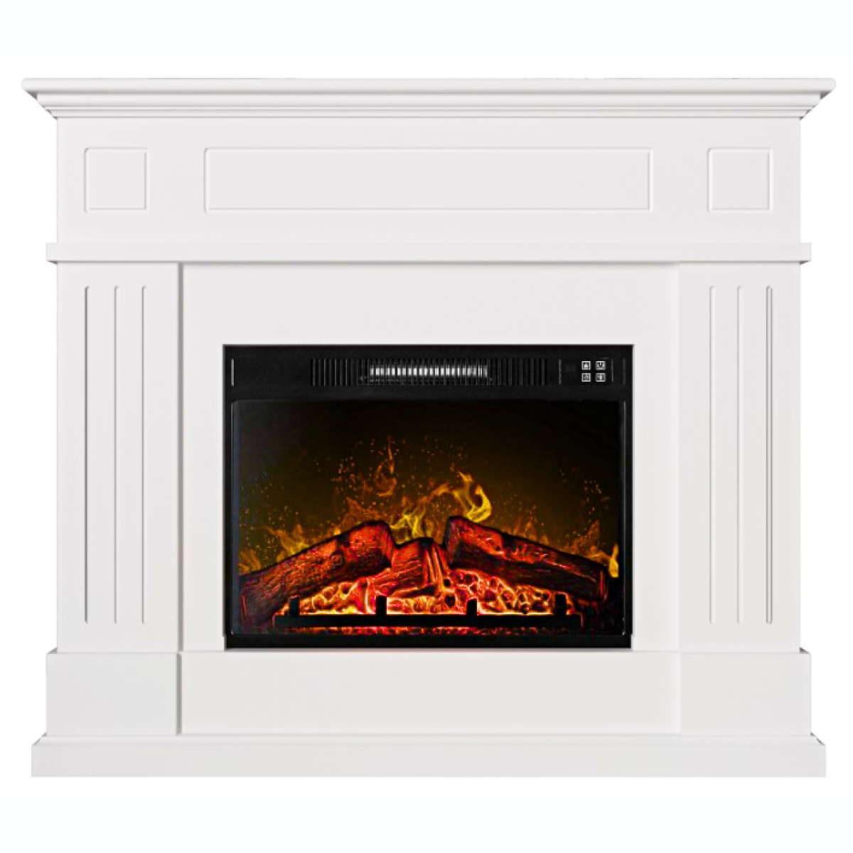Електричний камінокомплект Artiflame Lauritz AF23 білий б'янко (97.5 х 113 см)