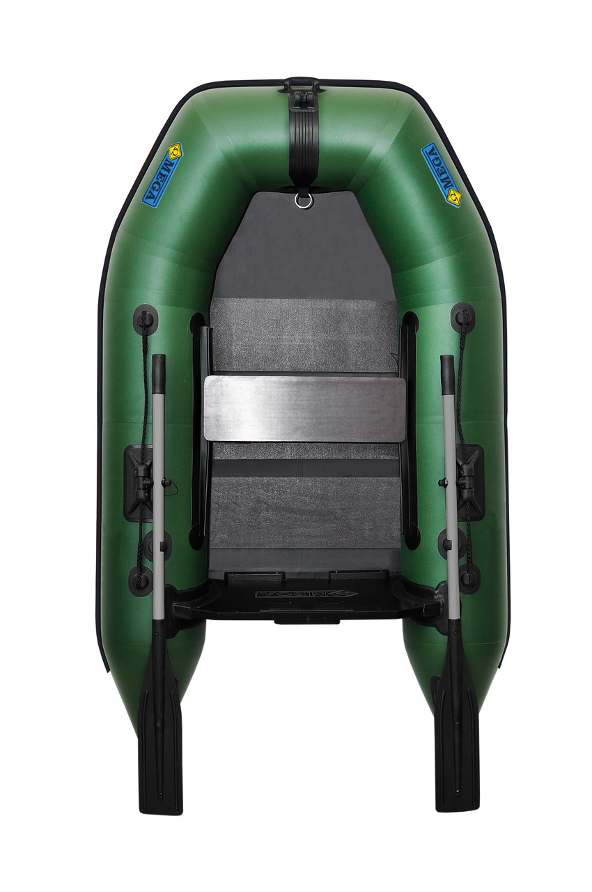 Човен моторний пвх одномісний ΩMega 210M S зелений, фото 1