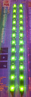 Підсвітка салону 90101G-32 12LEDх32 см у прикурів/звук.сенсор/зелена