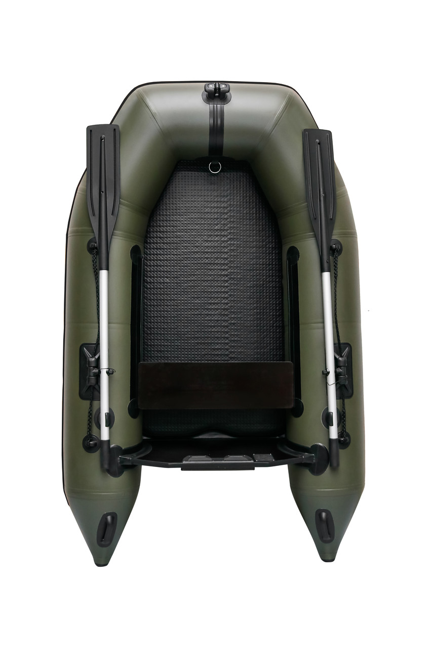 Човен моторний пвх одномісний ΩMega 210M AD хакі, фото 1