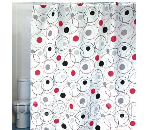 Шторка для ванної текстильна Туреччина (12569), фото 1